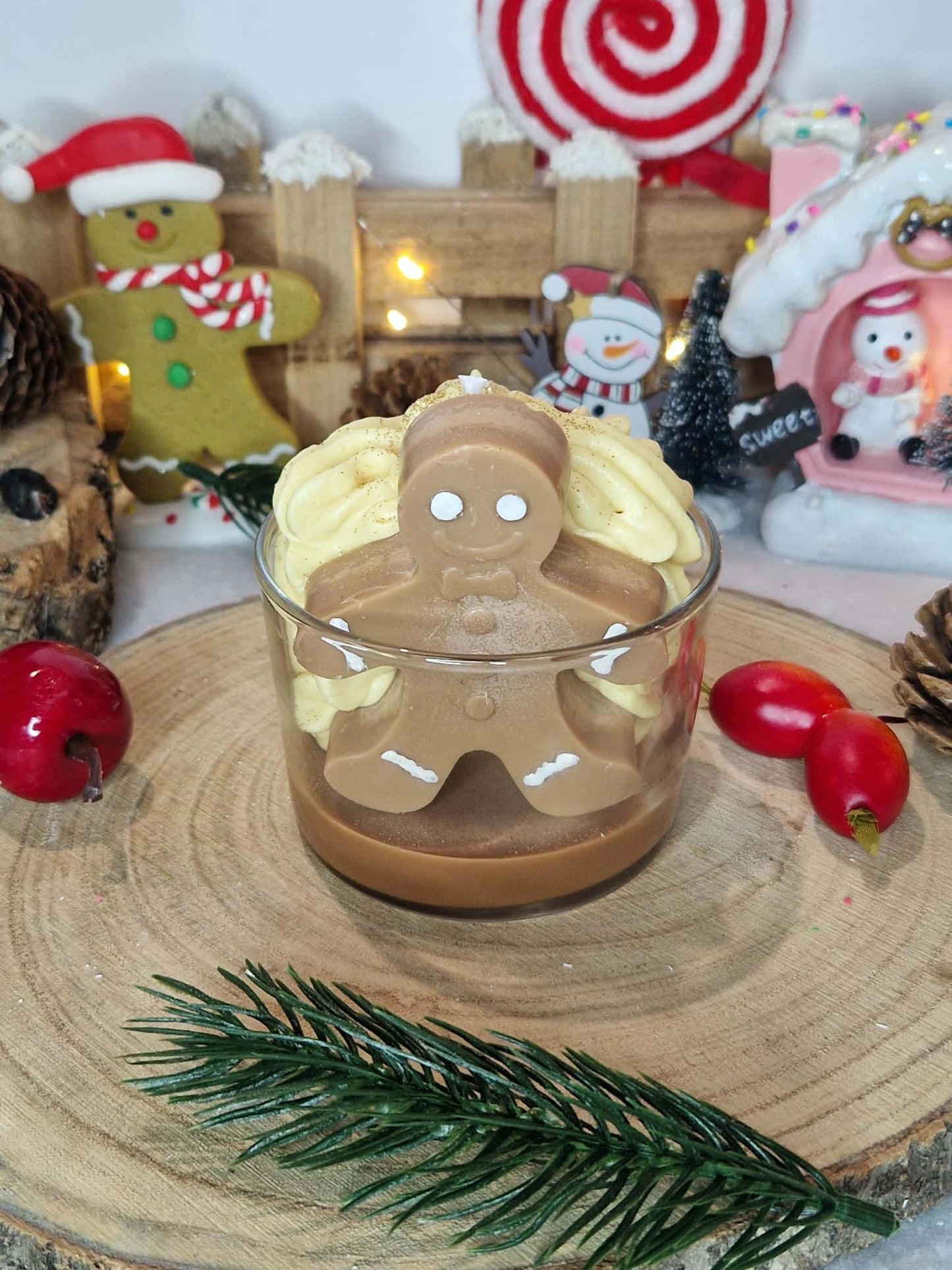 Bougie Gourmande Pain D'épices