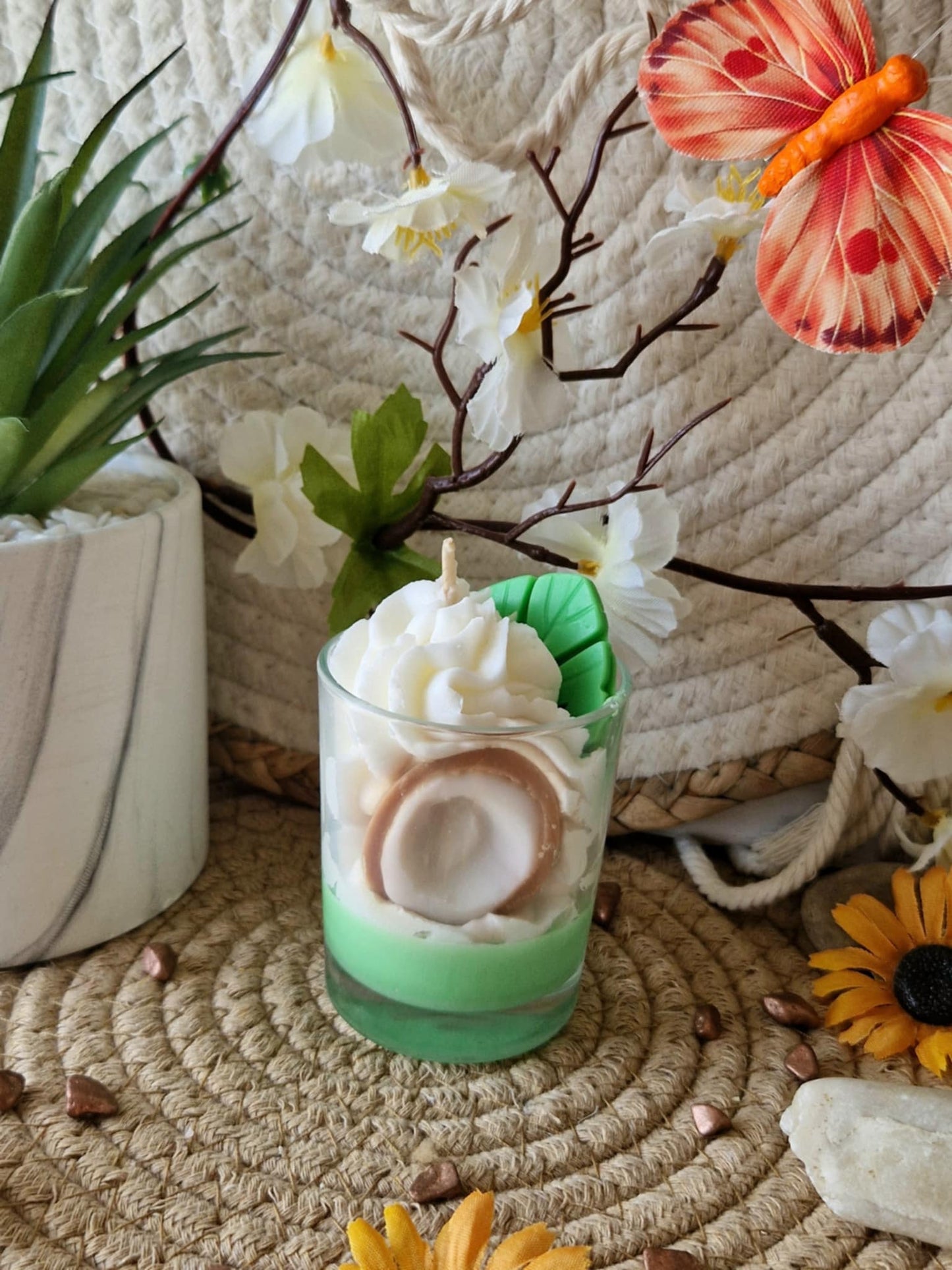 Mini Bougie Gourmande Noix De Coco