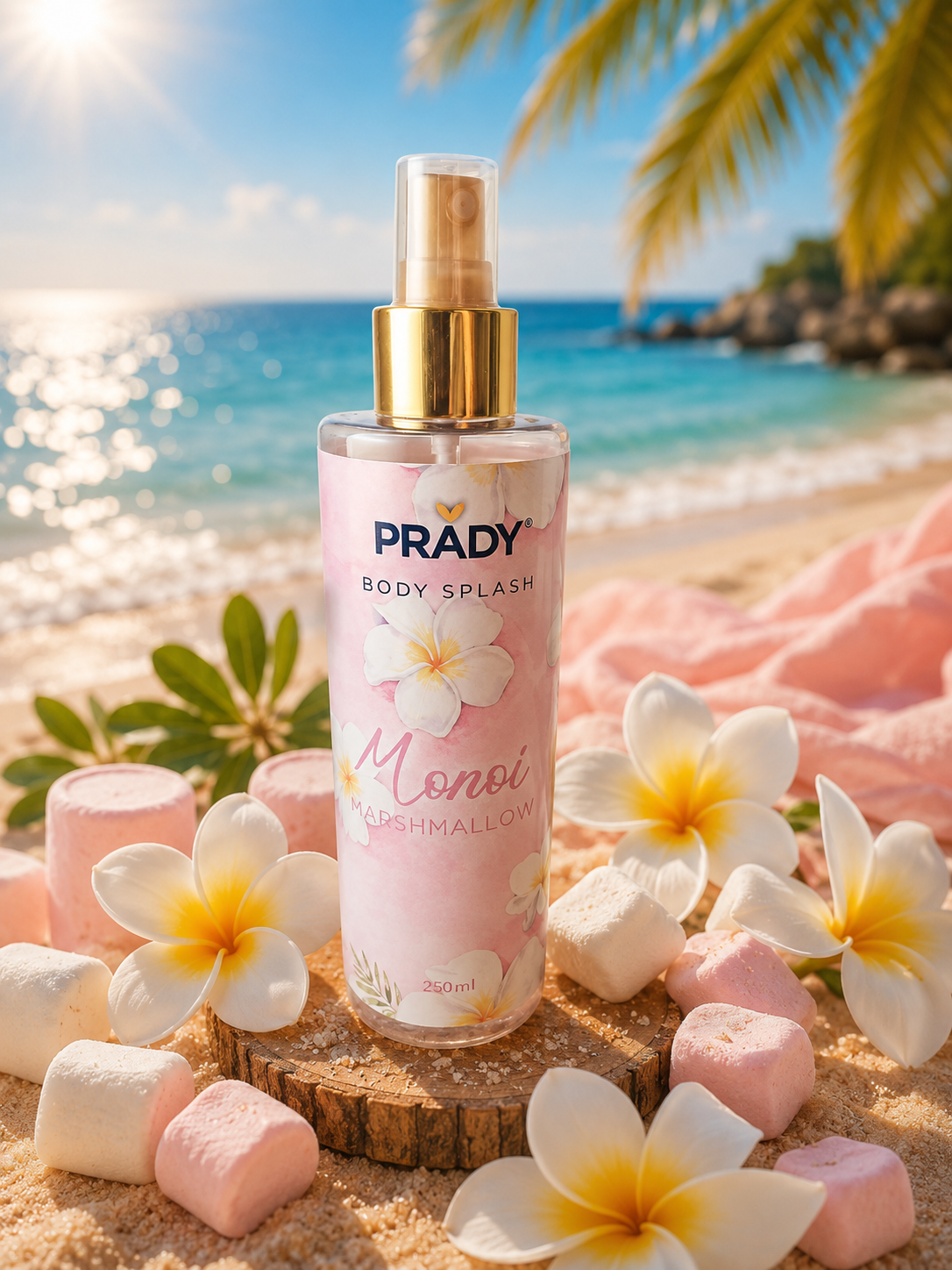 Brume Corps et Cheveux Monoï Marshmallow