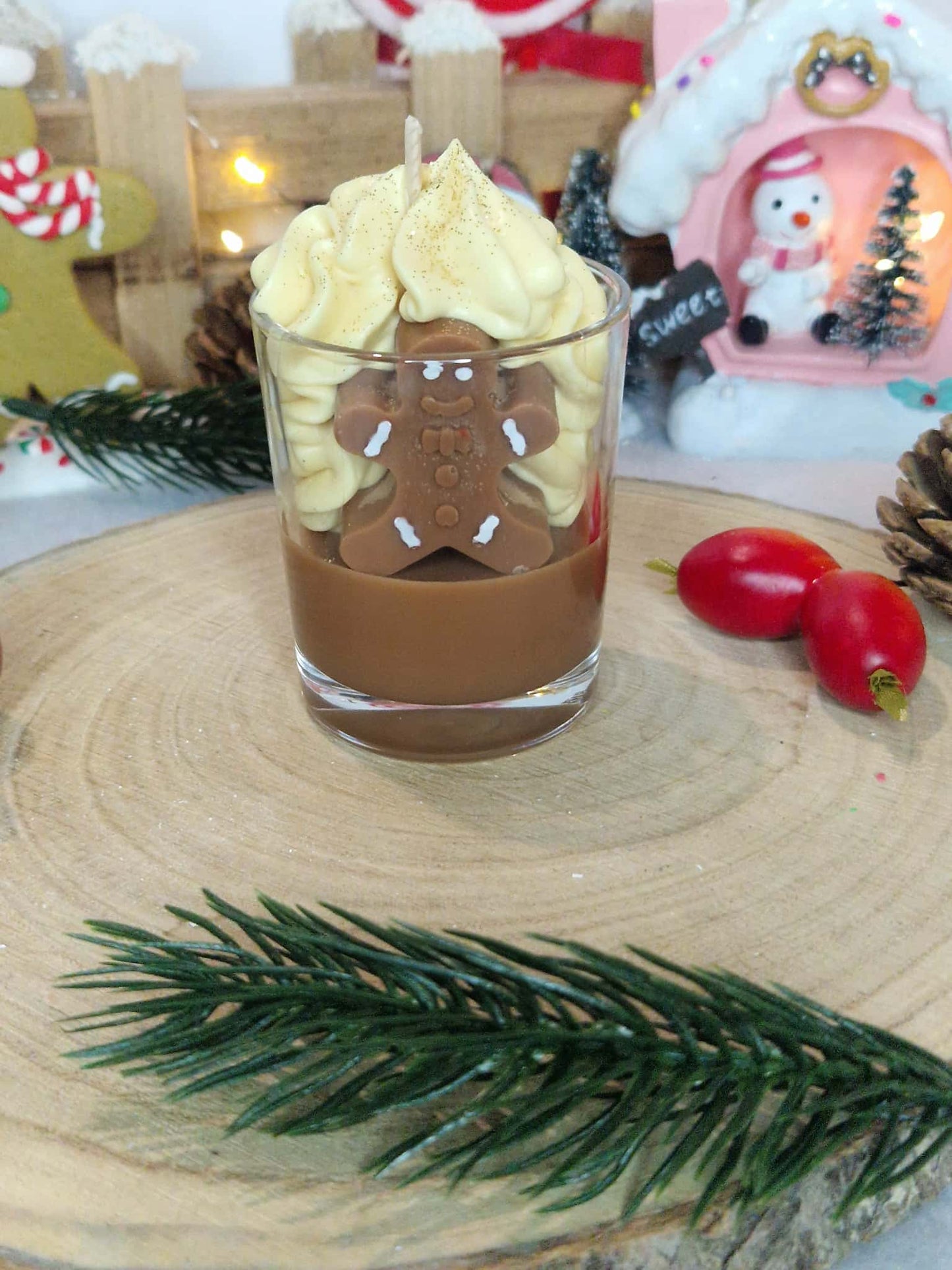 Mini Bougie Gourmande Pain D'épices